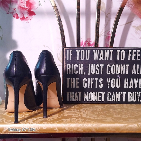 Nine West Shoes - Black Nine West Tatiana Pointy Toe Heel Pumps 8M